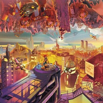Δίσκος LP Original Soundtrack - Ratchet & Clank: Rift Apart (Limited Edition) (Red & Pink Burst) (2 LP) - 1