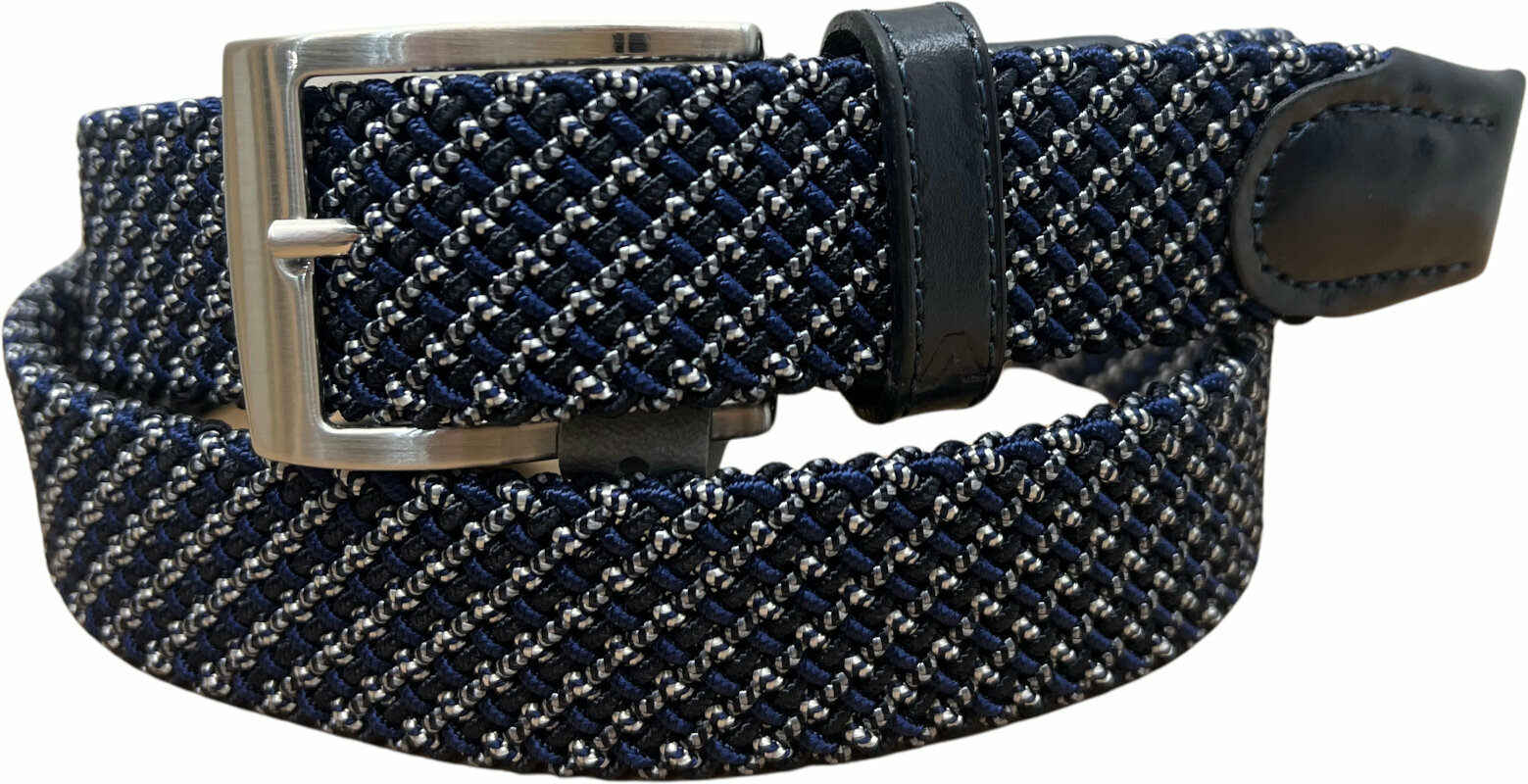 Cinture Alberto Gürtel Multicolor Braided Belt Blue 105