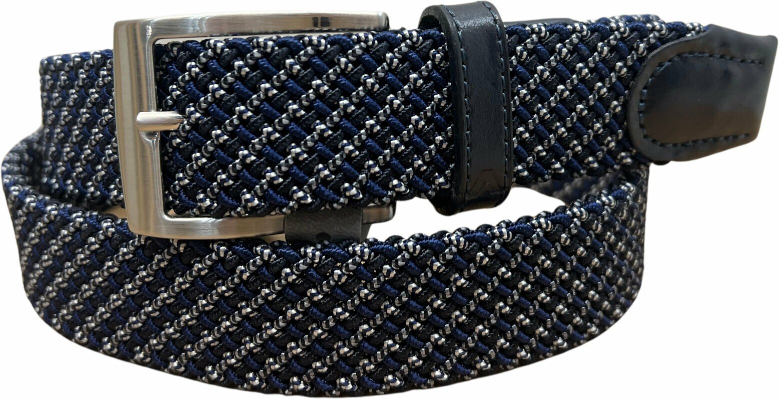Belt Alberto Gürtel Multicolor Braided Belt Blue 110