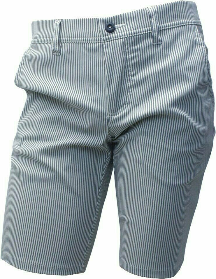Trousers Alberto Earnie Waterrepellent Summer Stripe Mens Trousers Stripes 48