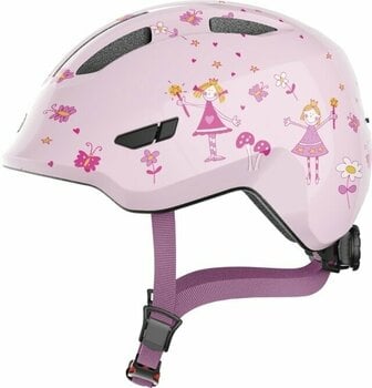 Kid Bike Helmet Abus Smiley 3.0 Rose Princess M Kid Bike Helmet - 1