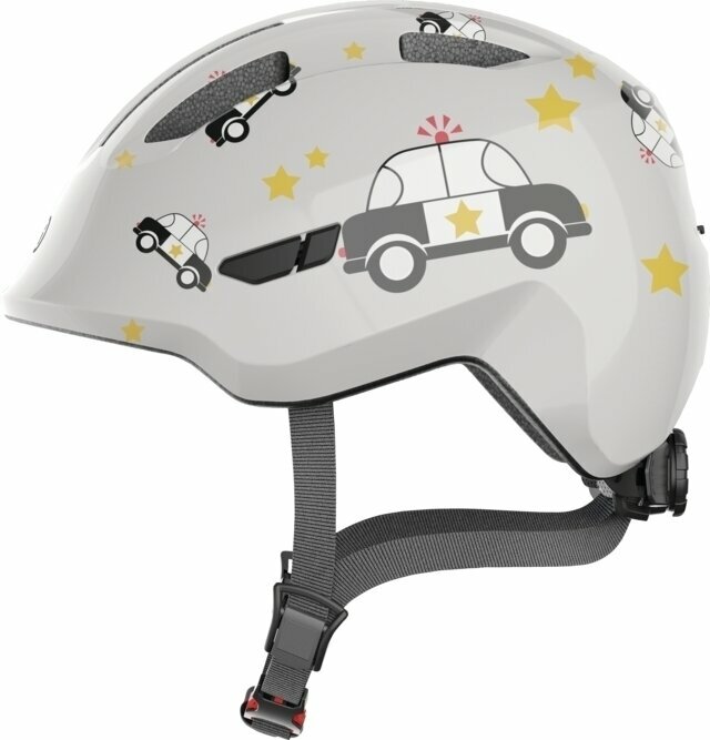 Kid Bike Helmet Abus Smiley 3.0 Grey Police S Kid Bike Helmet
