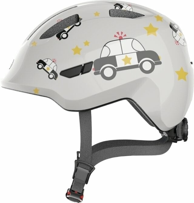 Kid Bike Helmet Abus Smiley 3.0 Grey Police M Kid Bike Helmet