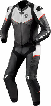 Dvoudílná moto kombinéza Rev'it! Combi Beta Black/White 46 Dvoudílná moto kombinéza - 1