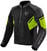 Textilná bunda Rev'it! Jacket GT-R Air 3 Black/Neon Yellow L Textilná bunda