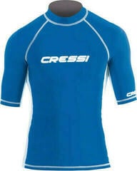Camisa Cressi Rash Guard Man T-shirt de manga curta Blue M