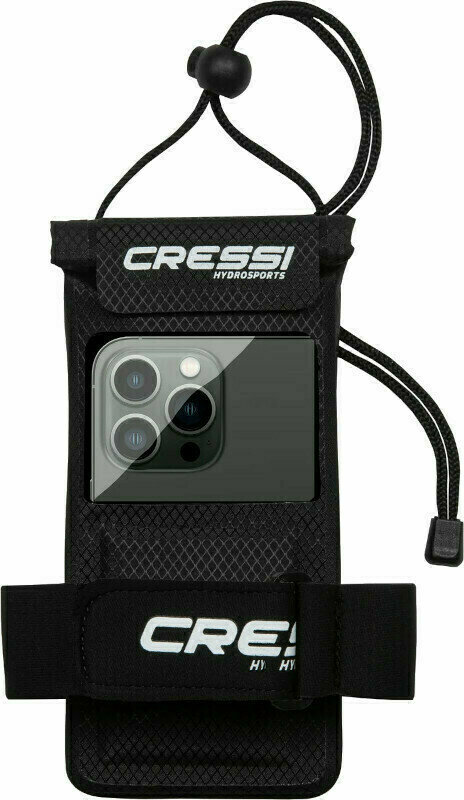 Wasserdichte Schutzhülle Cressi Float Case Floating Dry Phone Case Black 7"