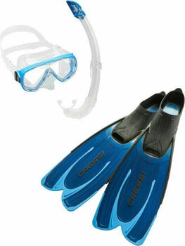 Potápačská maska Cressi Agua & Onda & Mexico Set Blue 43/44 - 1