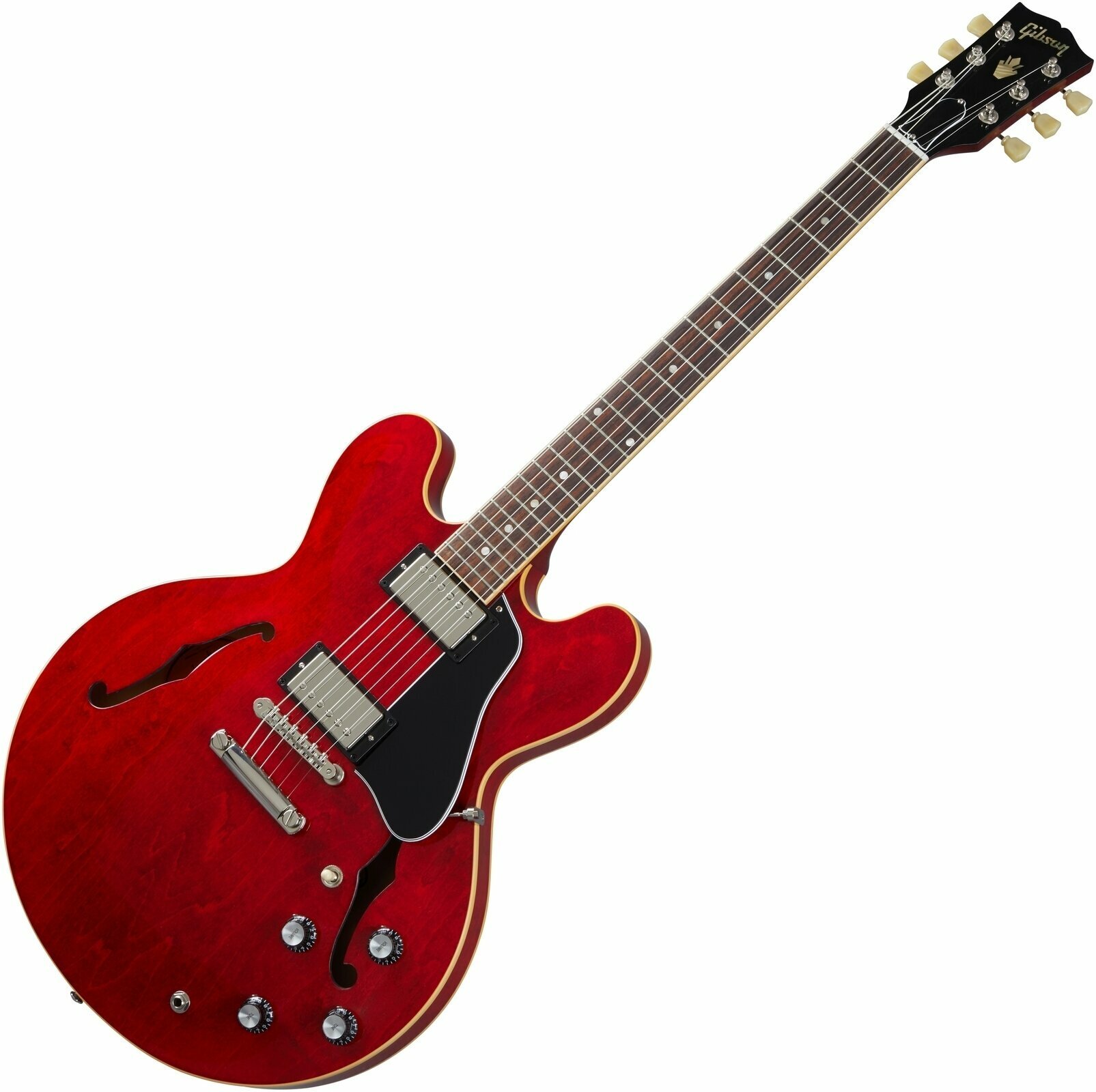 Semiakustická kytara Gibson ES-335 Sixties Cherry