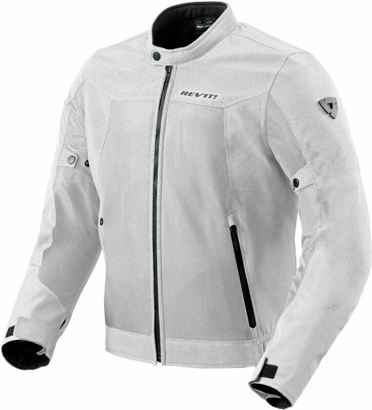 Giacca in tessuto Rev'it! Jacket Eclipse 2 Silver XS Giacca in tessuto