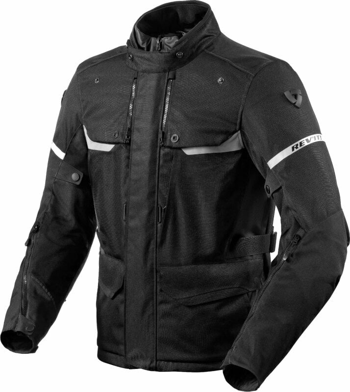 Textile Jacket Rev'it! Outback 4 H2O Black XL Textile Jacket