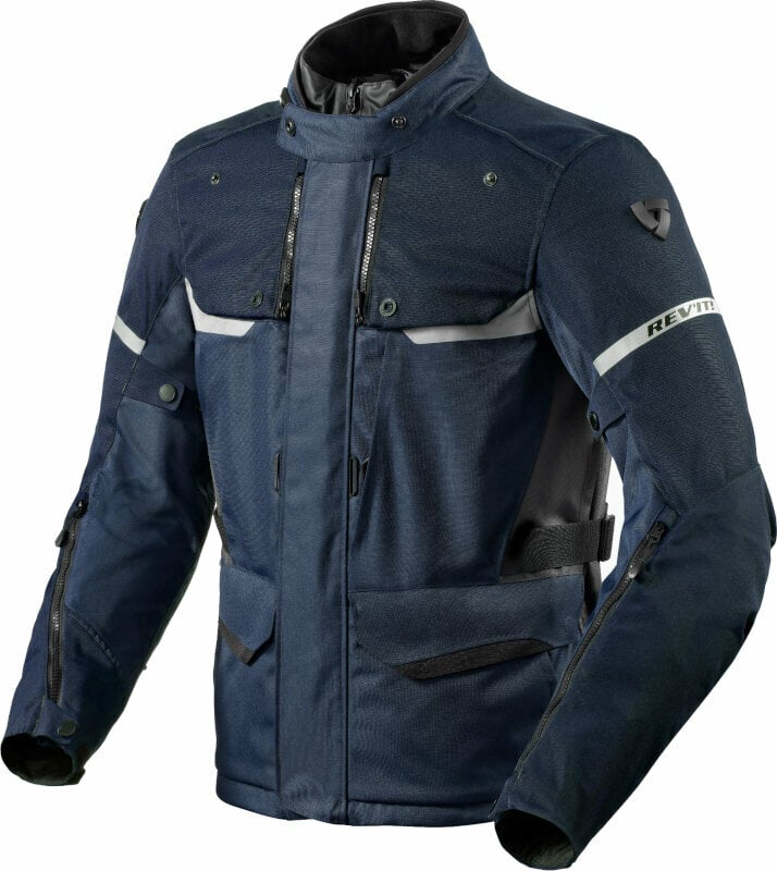 Textile Jacket Rev'it! Outback 4 H2O Blue/Blue L Textile Jacket