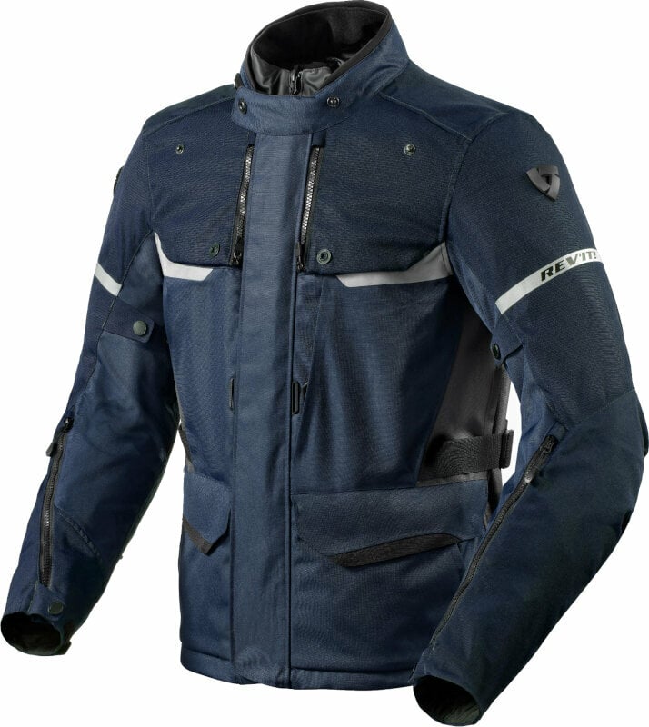 Geacă textilă Rev'it! Jacket Outback 4 H2O Albastru/Albastru 3XL Geacă textilă