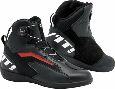 Motoristični čevlji Rev'it! Jetspeed Pro Boa Black/Red 46 Motoristični čevlji - 1
