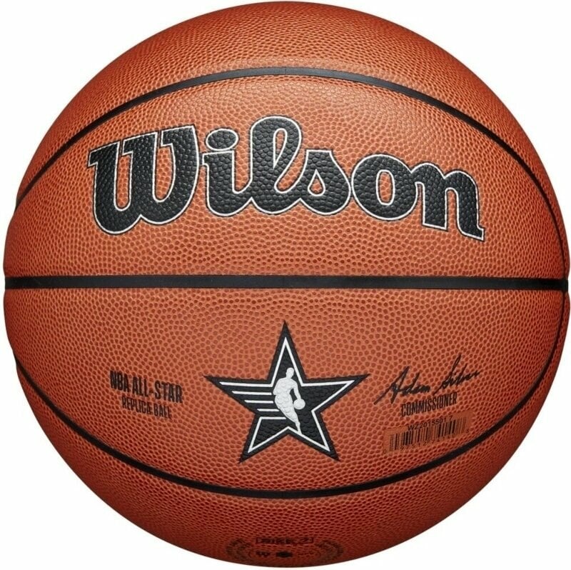 Wilson NBA All Star Replica Basketball 7 Orange unisex