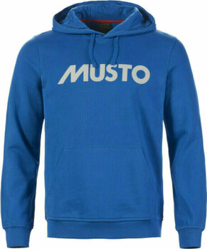 Hættetrøje Musto Essentials Logo Hættetrøje Aruba Blue XL - 1