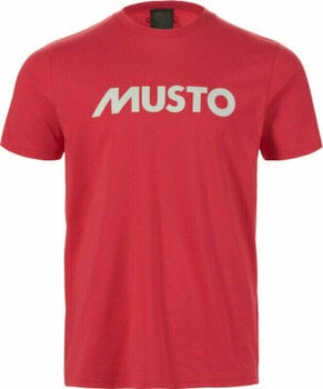 Camisa Musto Essentials Logo Camisa True Red M - 1