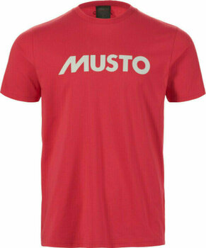 Tričko Musto Essentials Logo Tričko True Red XL - 1