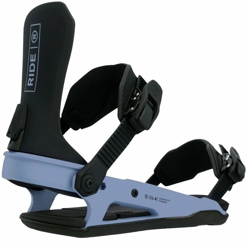 Fixações de snowboard Ride CL-6 Black/Blue 22 - 26 cm