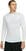 Camiseta deportiva Nike Dri-Fit Fitness Mock-Neck Long-Sleeve Mens Top White/Black L Camiseta deportiva