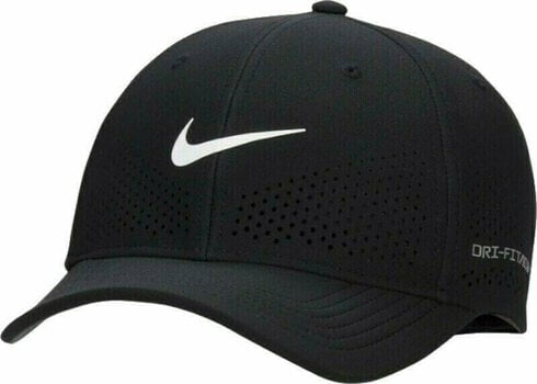 Mütze Nike Dri-Fit ADV Rise Cap Black/White L/XL - 1
