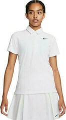 Polo košeľa Nike Dri-Fit ADV Tour Womens White/Black L Polo košeľa