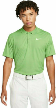 Риза за поло Nike Dri-Fit Victory Mens Golf Polo Chlorophyll/White M - 1