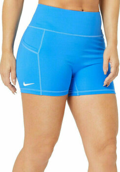 Fitness Trousers Nike Dri-Fit ADV Womens Shorts Light Photo Blue/White S Fitness Trousers - 1