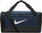 Városi hátizsák / Táska Nike Brasilia 9.5 Duffel Bag Midnight Navy/Black/White 41 L Sporttáska