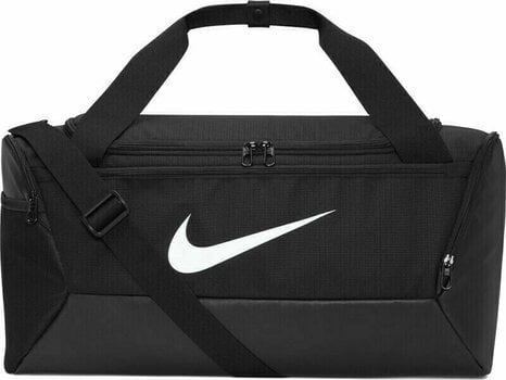Rucsac urban / Geantă Nike Brasilia 9.5 Duffel Bag Negru/Negru/Alb 41 L Sport Bag - 1