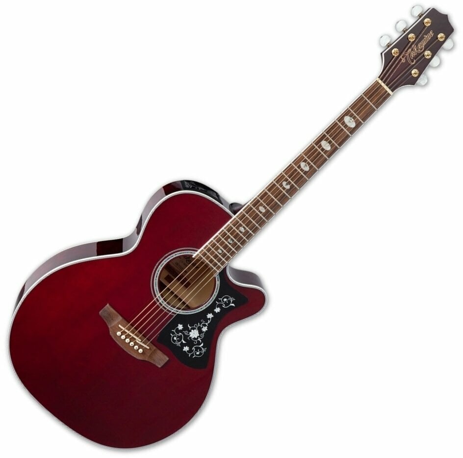 electro-acoustic guitar Takamine GN75CE Wine Red