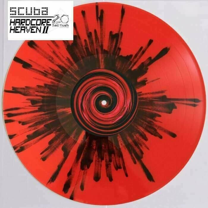 LP SCUBA - Hardcore Heaven II (Red, Black Splatter Coloured) (12" Vinyl)