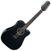 12-snarige elektrisch-akoestische gitaar Takamine GD30CE-12 Black
