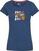 Camisa para exteriores Rafiki Jay Lady T-Shirt Short Sleeve Ensign Blue 36 Camisa para exteriores