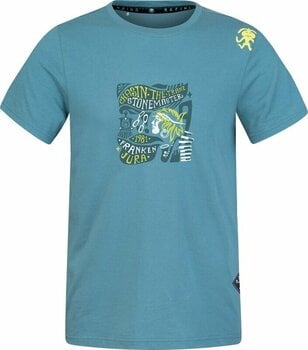 T-shirt de exterior Rafiki Arcos T-Shirt Short Sleeve Brittany Blue M T-Shirt - 1