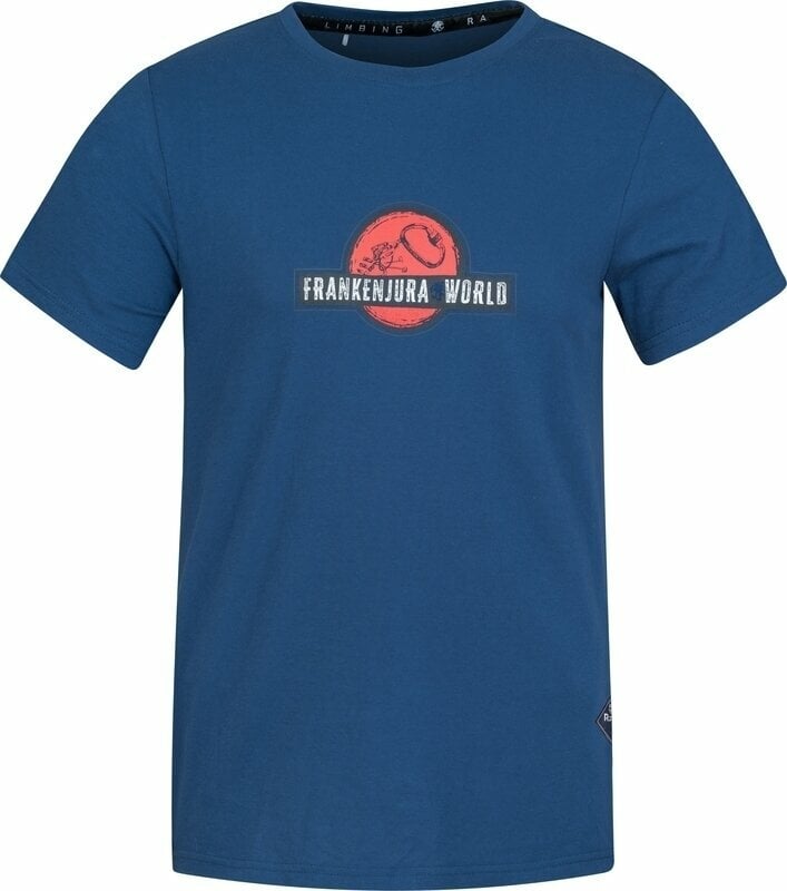T-shirt de exterior Rafiki Arcos T-Shirt Short Sleeve Ensign Blue S T-Shirt