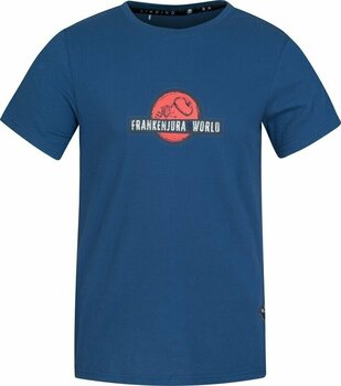 Camisa para exteriores Rafiki Arcos T-Shirt Short Sleeve Ensign Blue M Camiseta Camisa para exteriores - 1