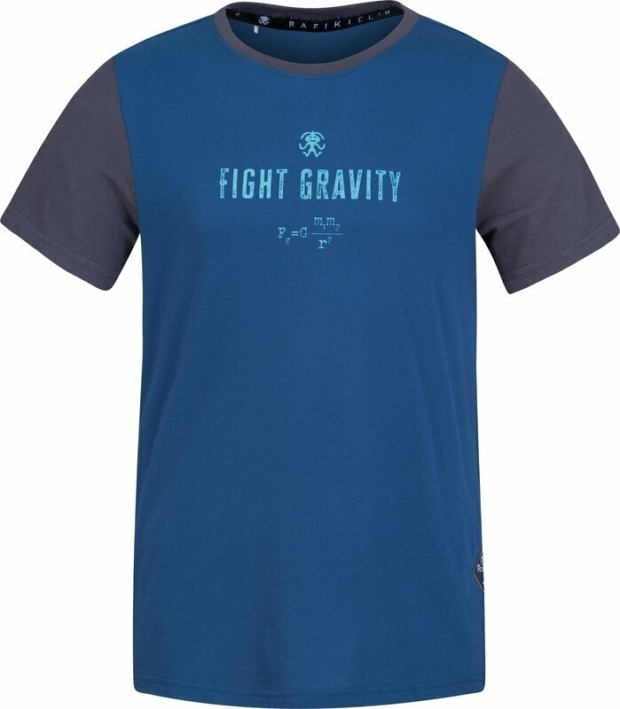 Outdoor T-Shirt Rafiki Granite T-Shirt Short Sleeve Ensign Blue/Ink S T-Shirt