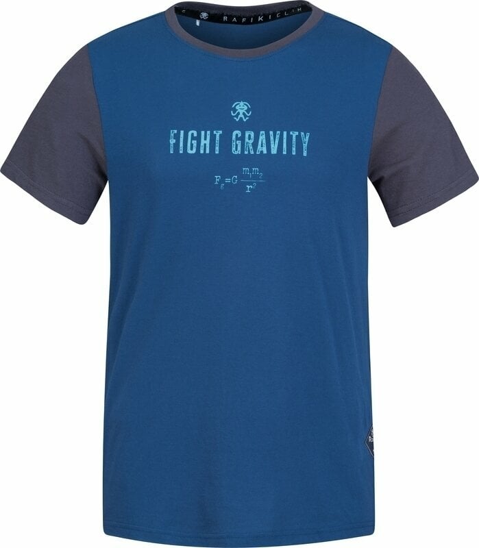 Friluftsliv T-shirt Rafiki Granite T-Shirt Short Sleeve Ensign Blue/Ink XL T-shirt