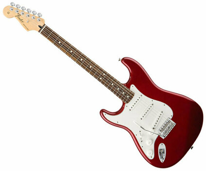 Elektrická gitara pre ľaváka Fender Standard Stratocaster RW LH Candy Apple Red - 1