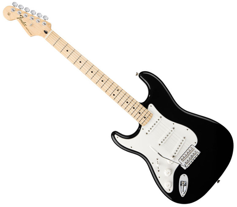 Electric guitar Fender Standard Stratocaster MN LH Black