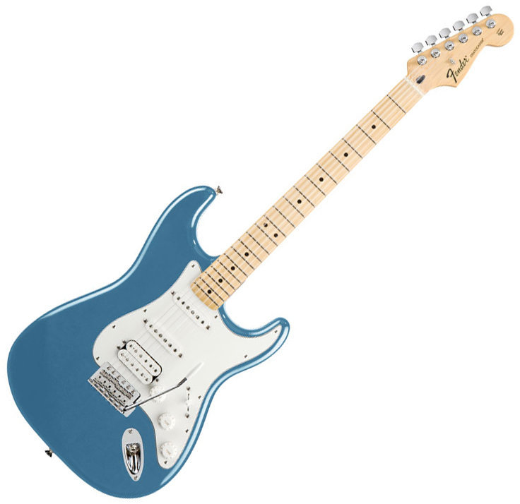 Electric guitar Fender Standard Stratocaster HSS MN Lake Placid Blue