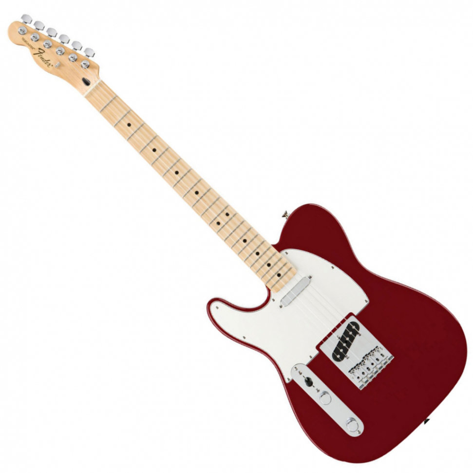 Elektrická gitara pre ľaváka Fender Standard Telecaster MN LH Candy Apple Red