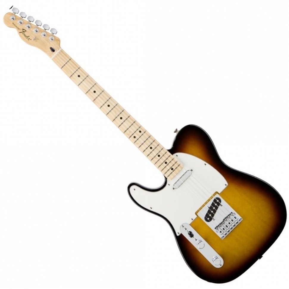Guitarra elétrica para esquerdinos Fender Standard Telecaster MN LH Brown Sunburst