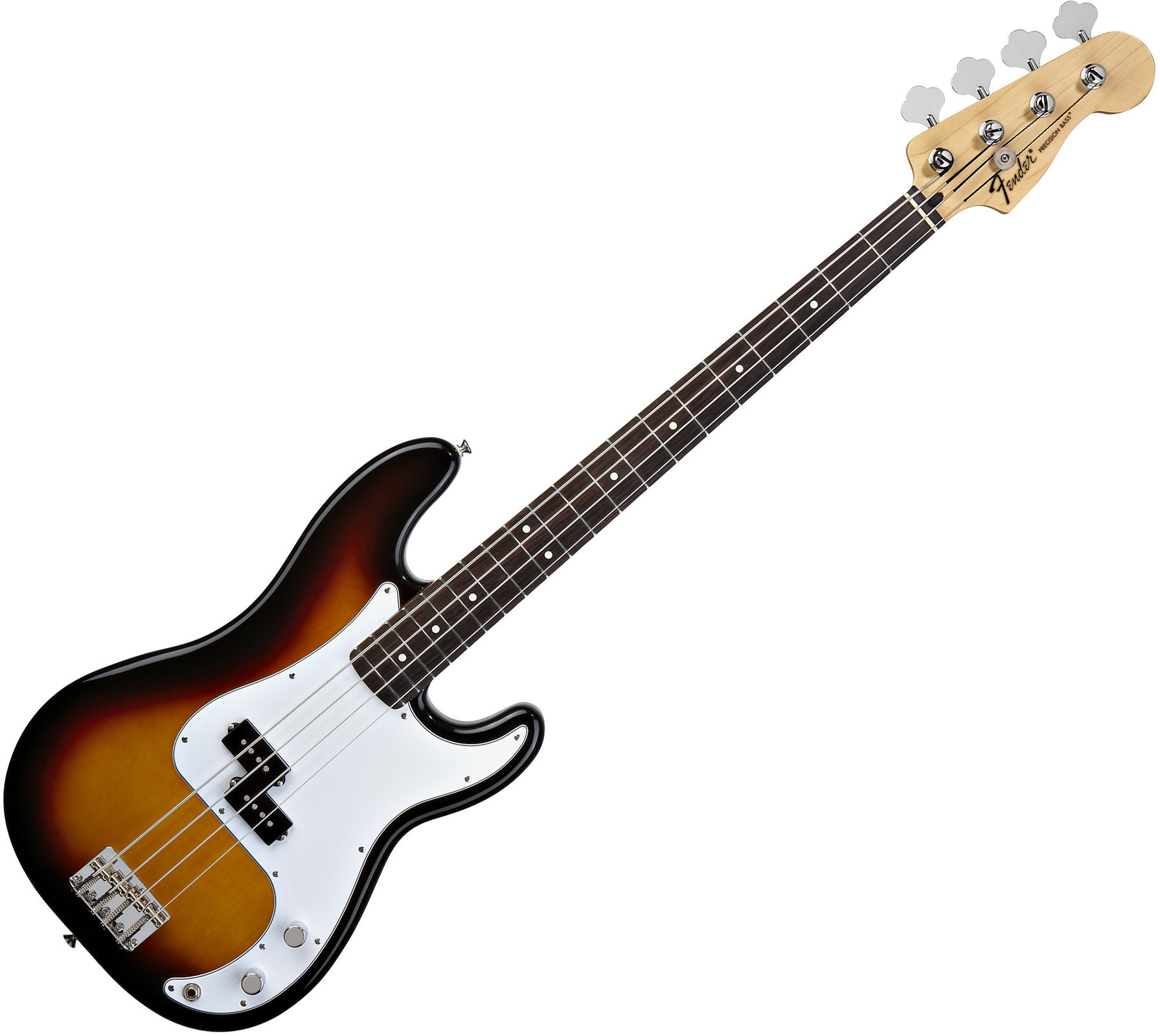 4-string Bassguitar Fender Standard Precision Bass RW Brown Sunburst