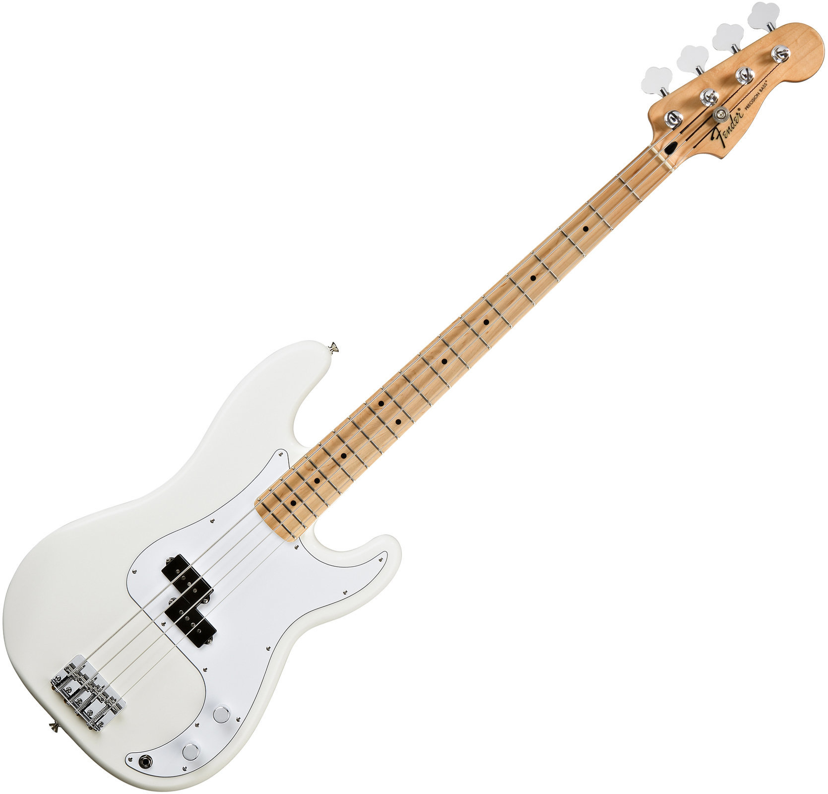 Електрическа бас китара Fender Standard Precision Bass MN Arctic White