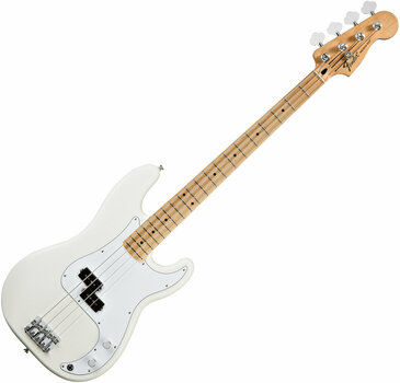 Elektromos basszusgitár Fender Standard Precision Bass MN Arctic White - 1