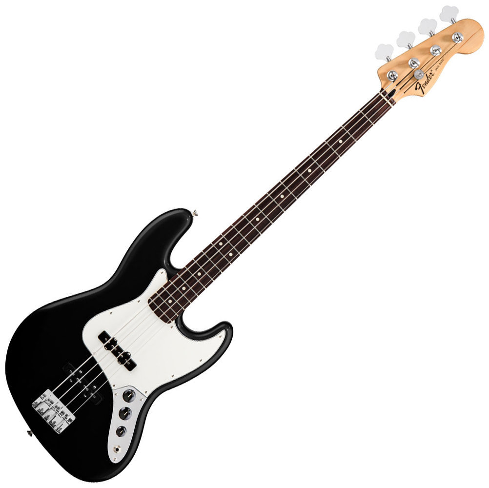 4-strenget basguitar Fender Standard Jazz Bass RW Black