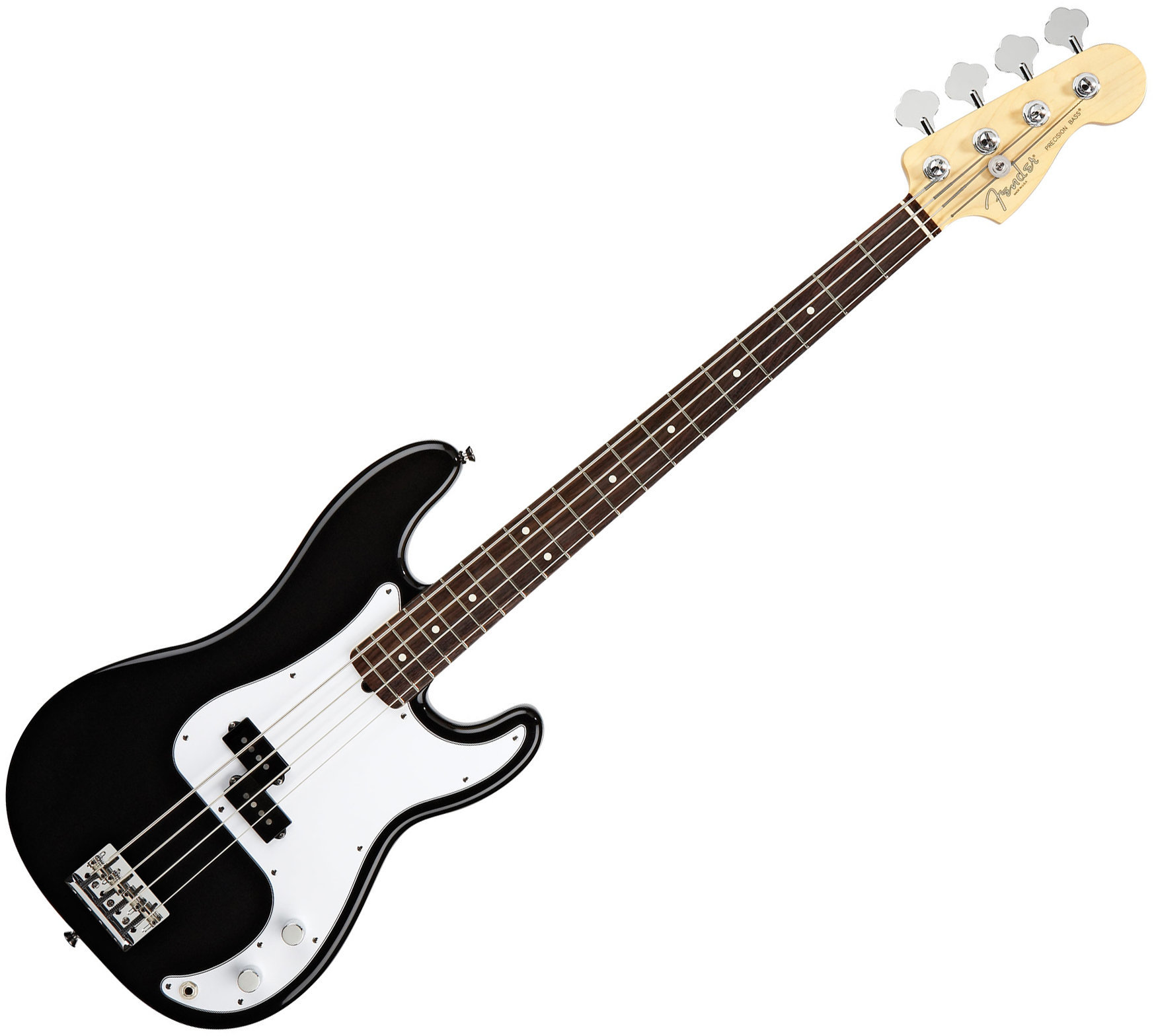 Elektrische basgitaar Fender American Standard Precision Bass RW Black