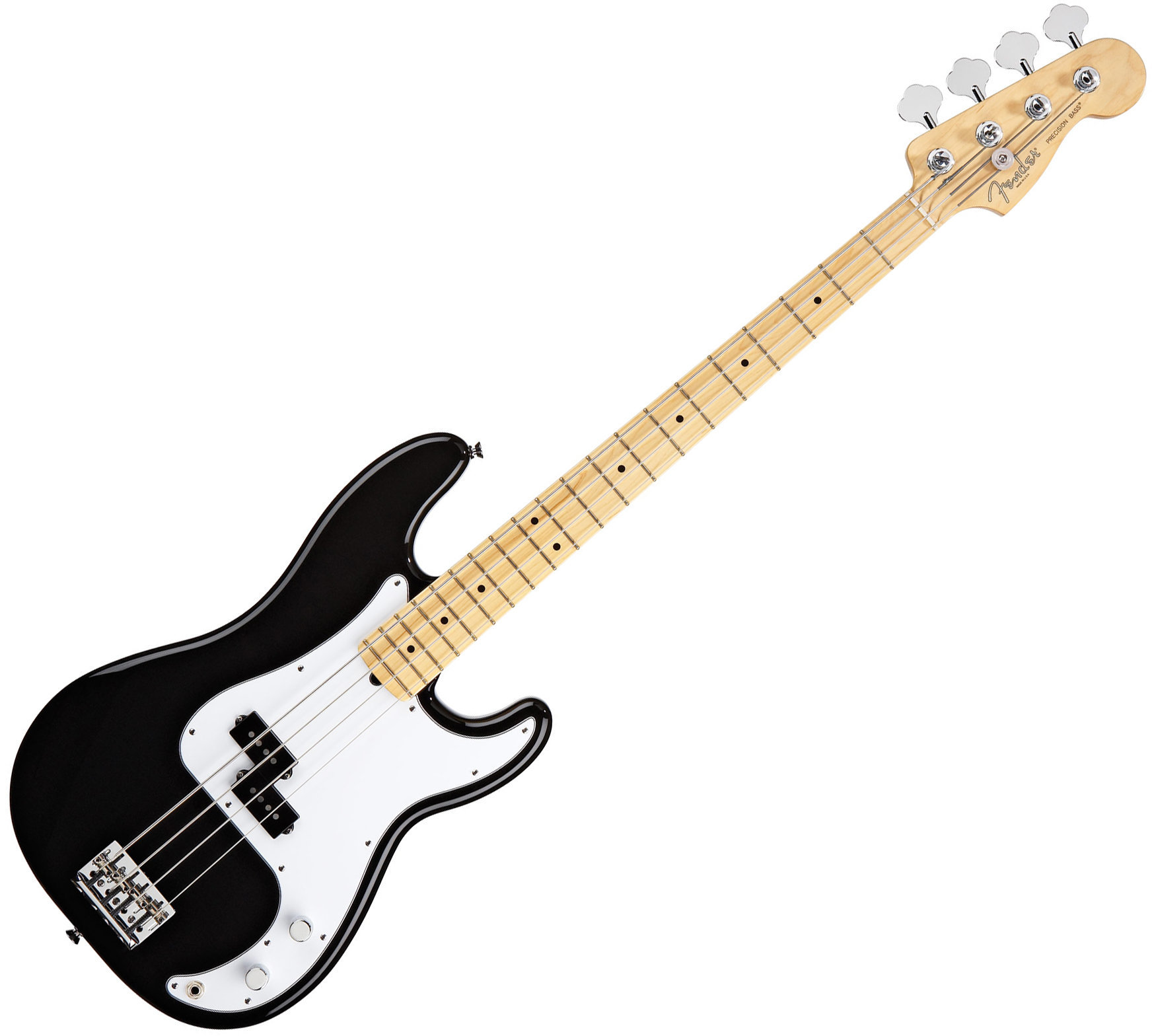 Bas electric Fender American Standard Precision Bass MN Black